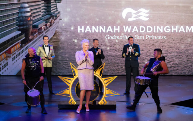 Naming Ceremony for Princess Cruises' Newest 