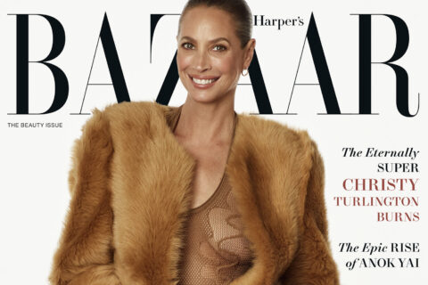 Christy Turlington Burns and Anok Yai Look Fab on the Cover of Harper's Bazaar