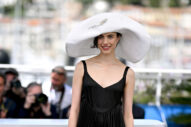 Margaret Qualley Wore a HUGE HAT and Other Things in Cannes