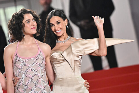 Demi Moore Arrived at Cannes with 