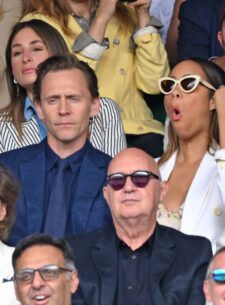 The Wimbledon Men's Final Got More Zendaya, The Hiddles and Zawe, and Grace Freaking Jones