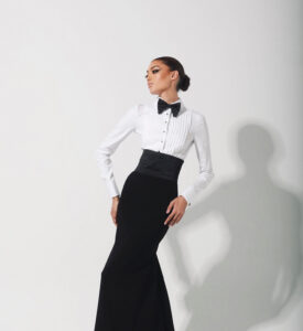 Sergio Hudson’s Resort Line Is All Black, White, and Gold
