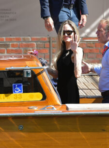 Angelina Jolie Has Arrived in Venice