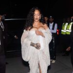 Rihanna Swung By Fashion Week in an Expensive Mosquito Net