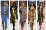 Versace Is All In for Wavy Rickrack This Spring