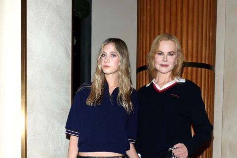 Nicole and Sunday Rose Hit Up Miu Miu's Afterparty