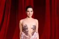 Aubrey Plaza Went Unusually Sheer at the Academy Gala