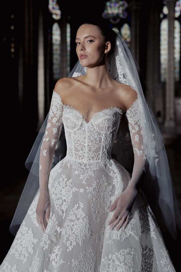 zuhair murad white lace dress Zuhair Murad - Spring 2026 Bridal Collection