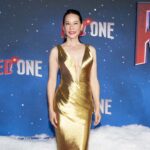 Red One Rolls On With Lucy Liu in Gold