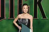 Michelle Yeoh Drew The Green Straw for “Wicked” in London