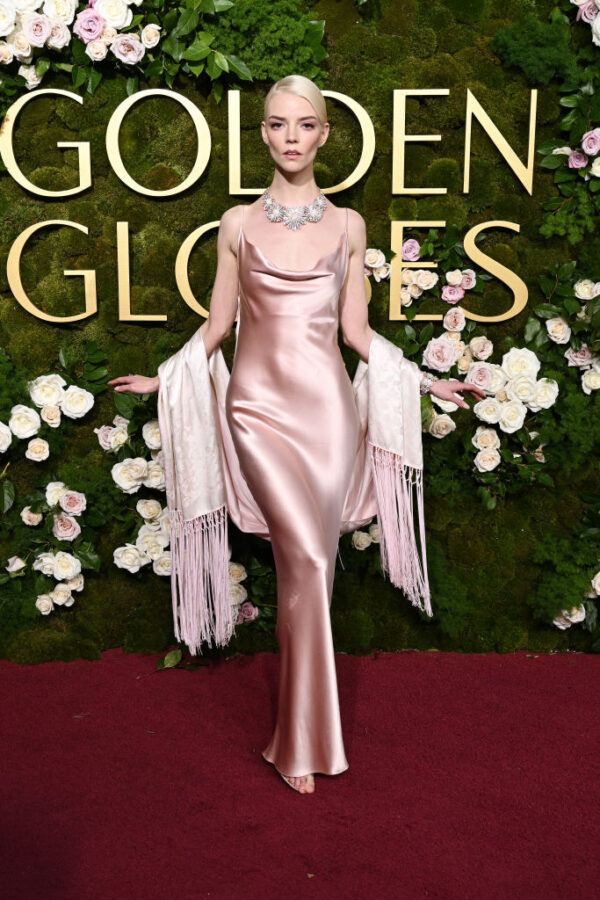 melissa mccarthy dress golden globes 2025 Gold and Brown Haute Couture Jacket and Dress Ensemble – Vintage Couture main image 1