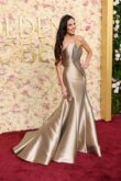 Demi Moore Scored Her First Golden Globe in a Glorious Gold Gown