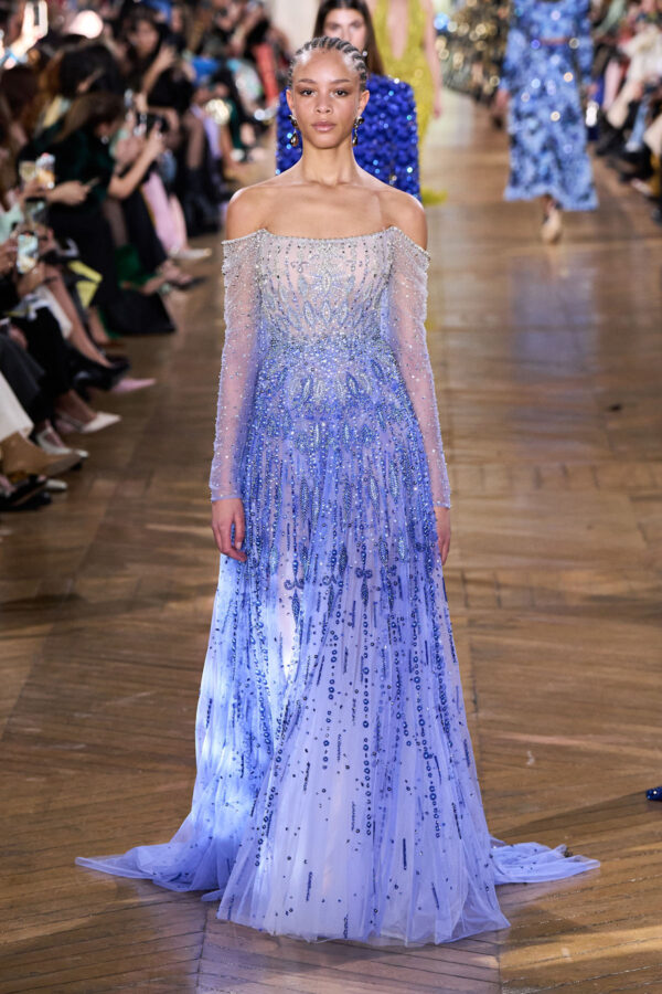 georges hobeika blue dress Georges - Marie Antoinette's fantastic journey is materialized in modern  and majestic dresses- GEORGES HOBEIKA Haute Couture Spring Summer 2019  collection #MarieAntoinette