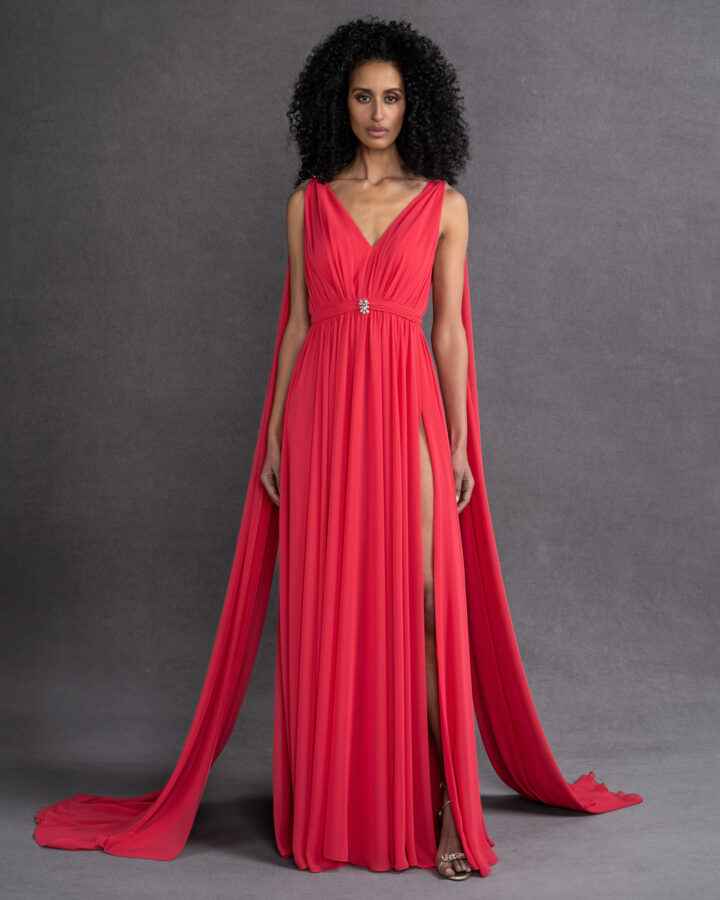 reem acra red dress Reem Acra Resort 2012 Fashion Show