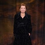 Jason Isaacs and Lesley Manville Walked in Burberry