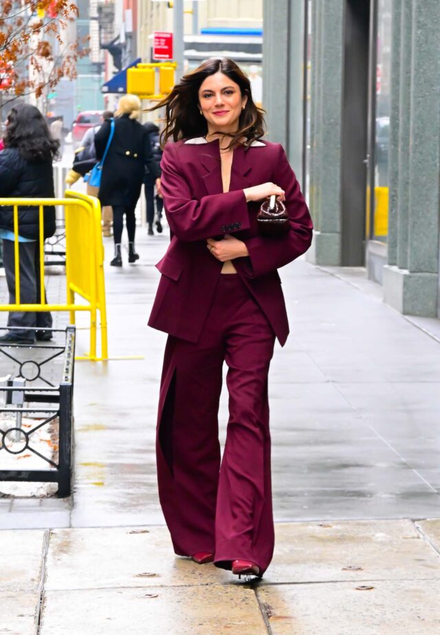 Celebrity Sightings In New York City - February 13, 2025