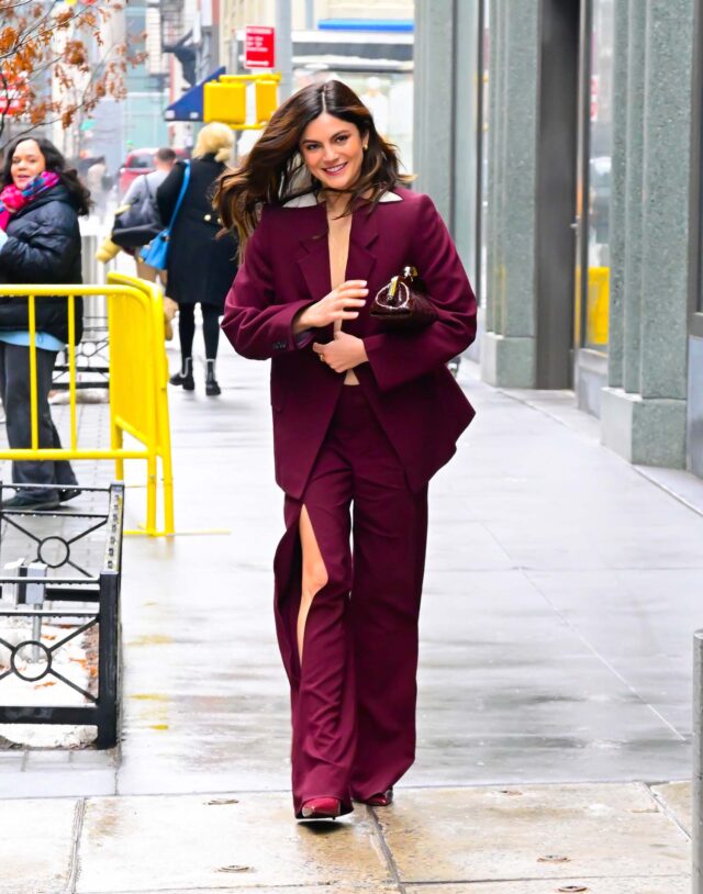 Celebrity Sightings In New York City - February 13, 2025