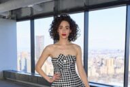 Emmy Rossum Looked Awesome at Carolina Herrera