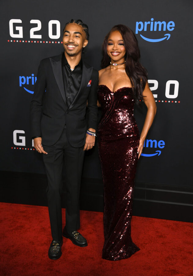 Miles Brown and Marsai Martin - Los Angeles Premiere