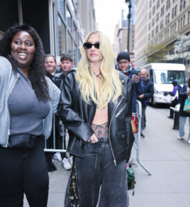 Celebrity Sightings In New York City - April 10, 2025