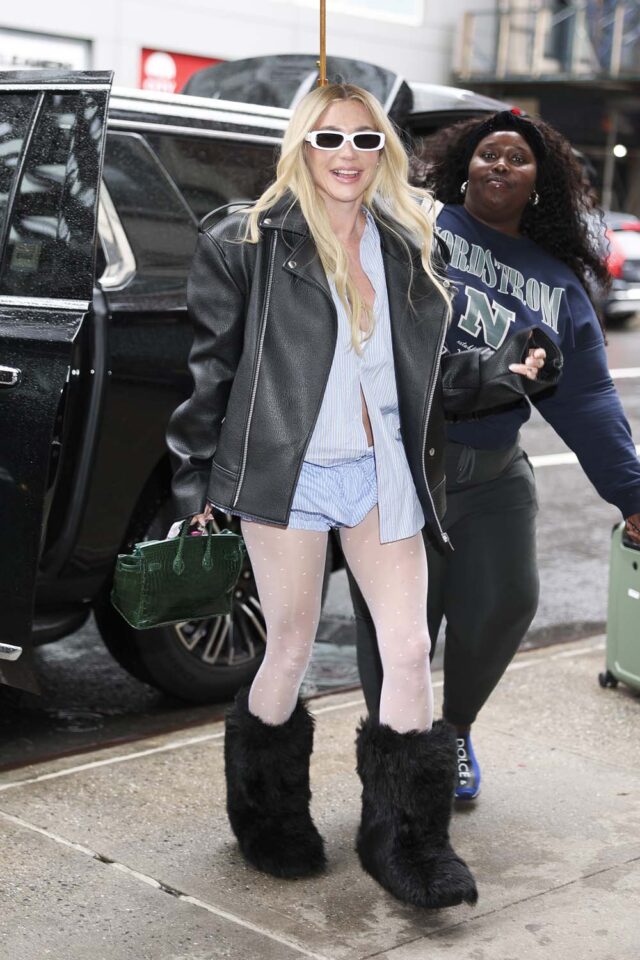 Celebrity Sightings In New York City - April 11, 2025