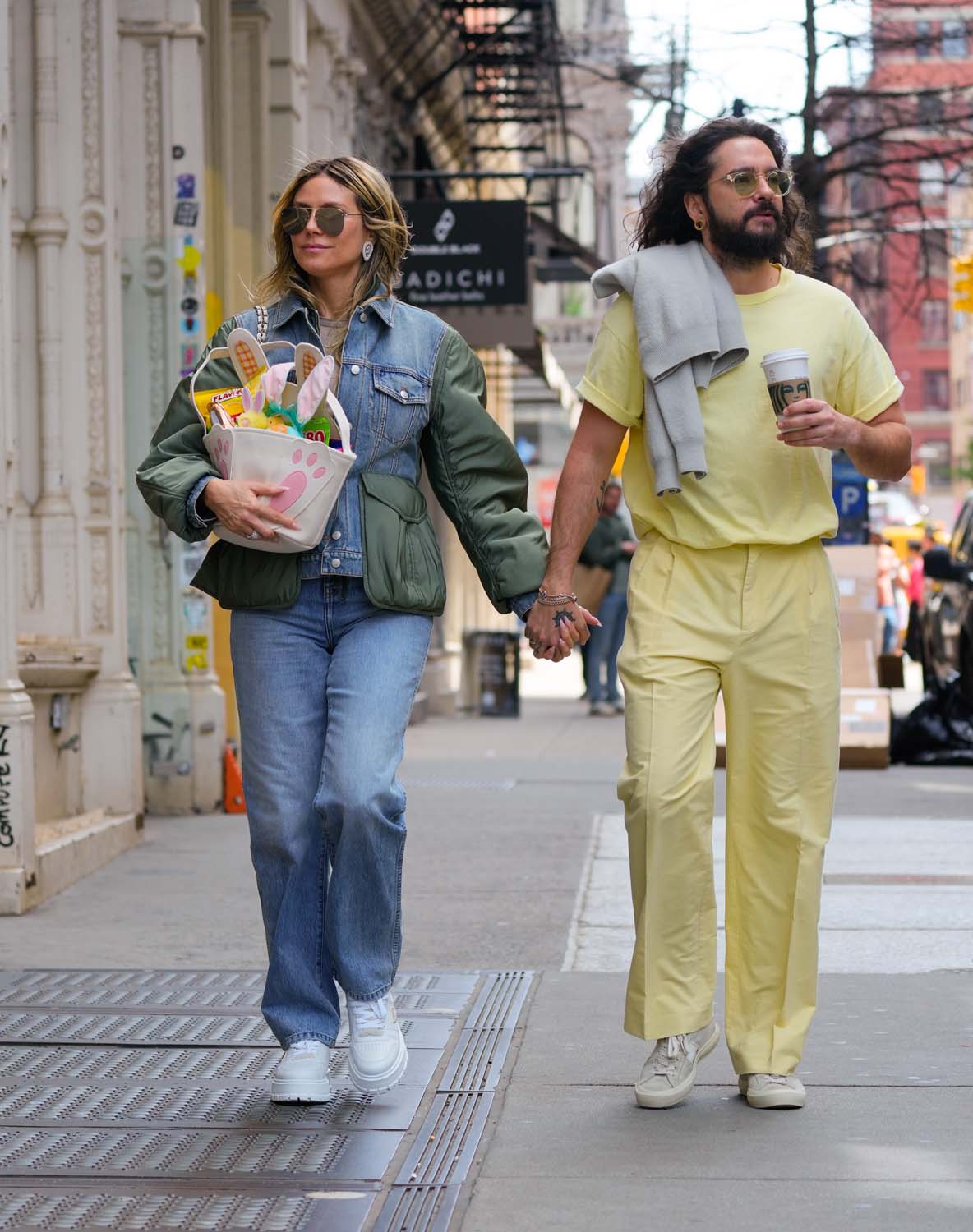 Heidi Klum Went on an Easter Stroll - Go Fug Yourself - Heidi Klum