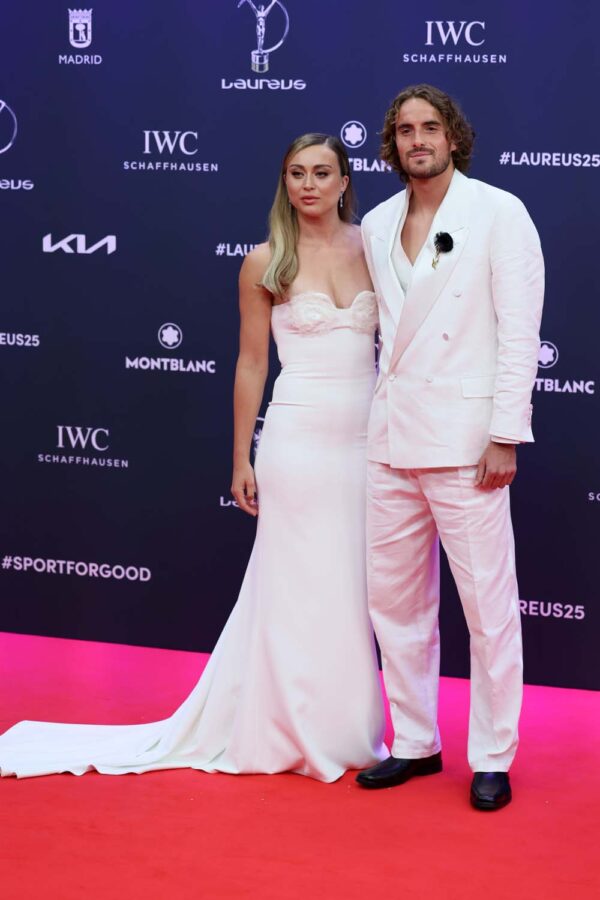 Paula Badosa and Stefanos Tsitsipas - Laureus World - 21