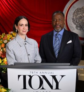 The 78th Annual Tony Award Nominations Hosted By Sarah Paulson & Wendell Pierce At Sofitel New York