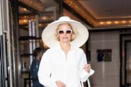 Pam Anderson Has Gone Slightly Retro in NYC