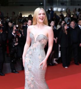 Elle Fanning Got to Cannes Just Under the Wire