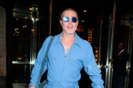 Now Brad Pitt Is Wearing a Jumpsuit
