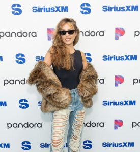 Miley Cyrus Visits The SiriusXM Studios in Los Angeles