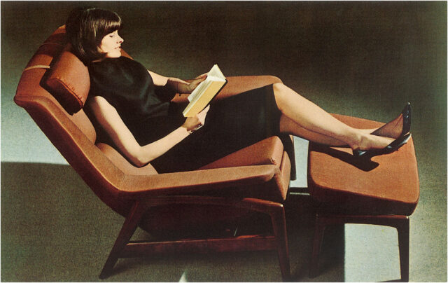 Woman in Reclining Chair