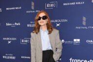 Isabelle Huppert Looks Predictably Chic and Polished