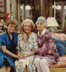 Golden Girls On Set In The Living Room