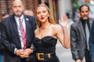 ScarJo Goes Bombshell in New York