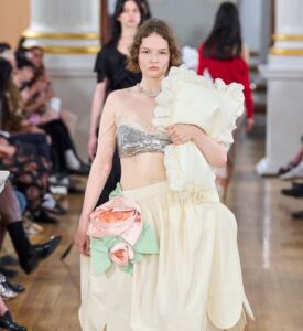 Simone Rocha Suggests People Use Throw-Pillows as Purses