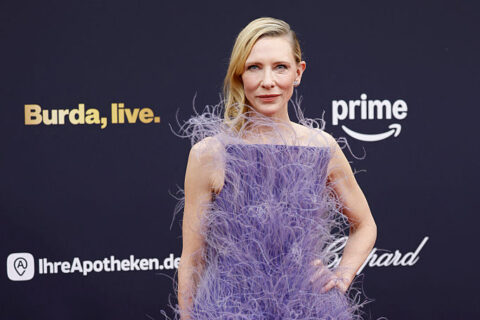 Cate Blanchett Got Feathery in Berlin