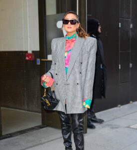 Celebrity Sightings In New York City - December 8, 2025