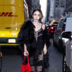 Lily Collins Is Back Out Promoting Emily in Paris