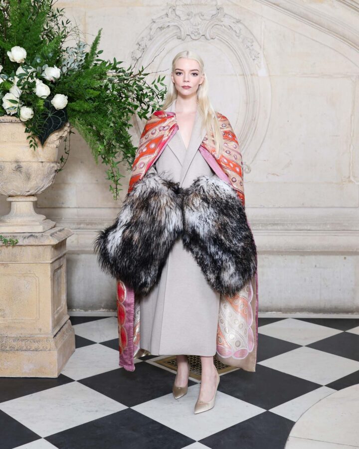 [美品]クリスチャンディオール ファー　ショール　ラビット Dior ラビットファー ショール Dior ラビットファー ショール