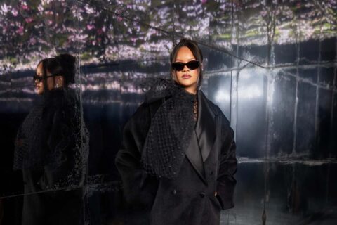 Rihanna Lent Her Aura to Dior's Front Row