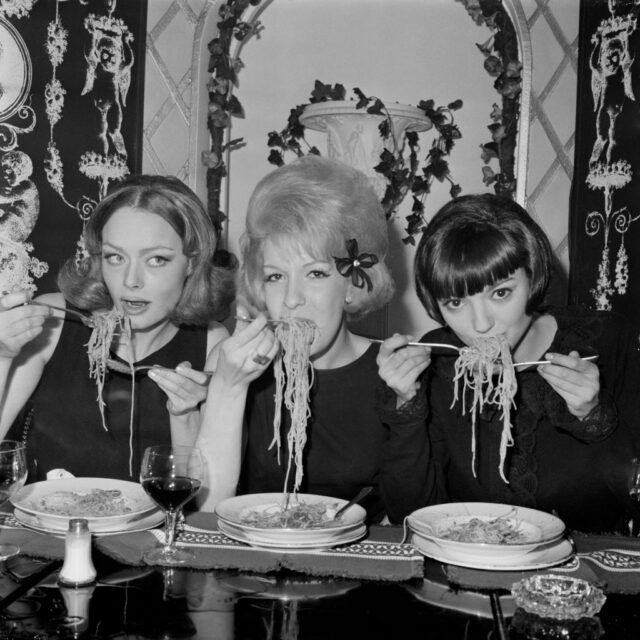 La plus gracieuse mangeuse de spaghettis'