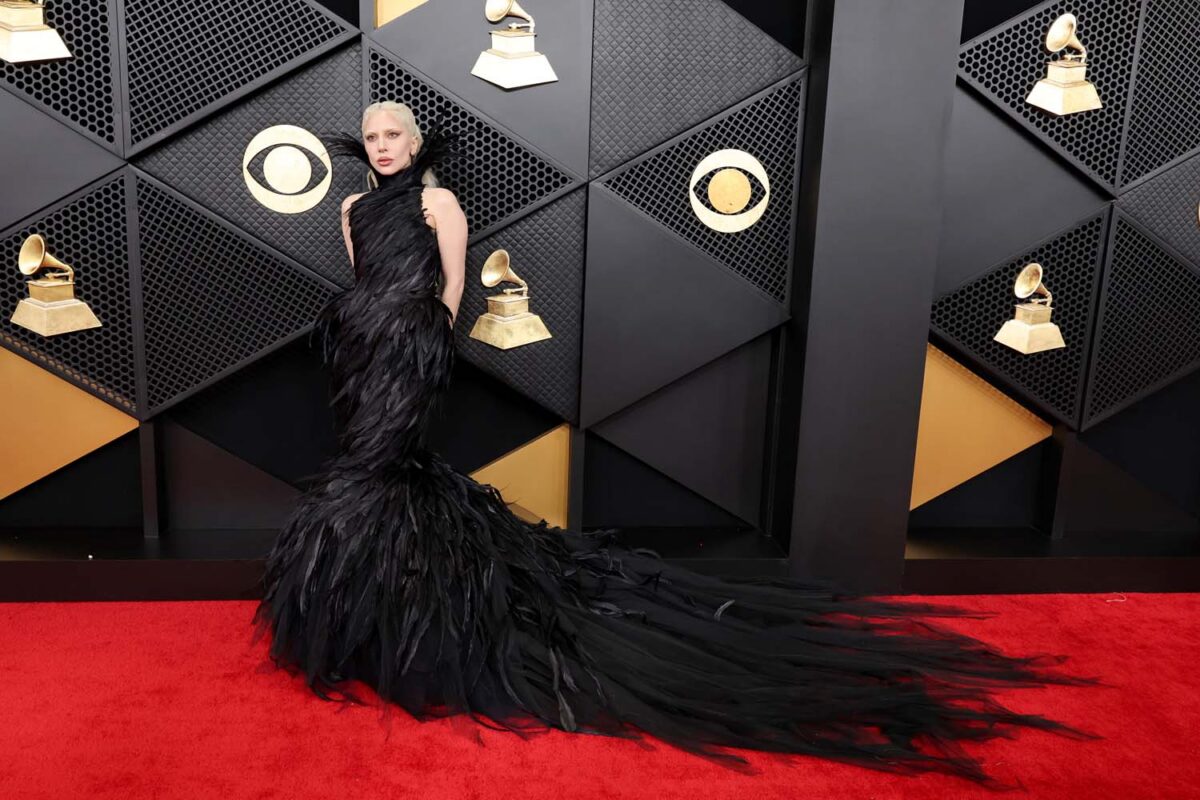 Lady Gaga in custom Matières Fécales - 68th Grammy Awards - 12