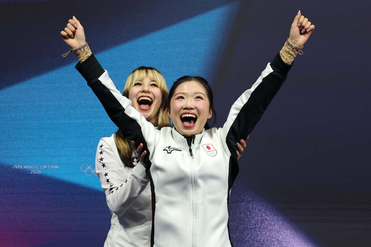 Alysa Liu and Ami Nakai - Figure Skating Milano - 11