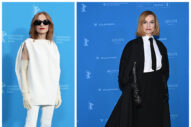 Isabelle Huppert Is Off Being Chic and Dramatic in Berlin