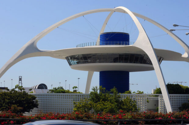 Theme Building At LAX Airport