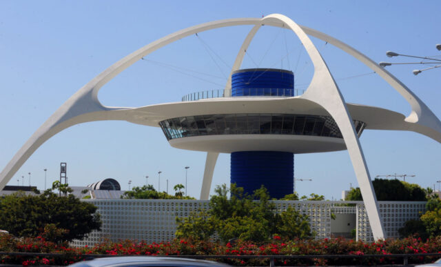 Theme Building At LAX Airport