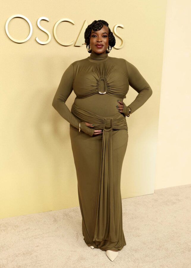 in custom Louis Vuitton - 98th Oscars Arrivals - 23