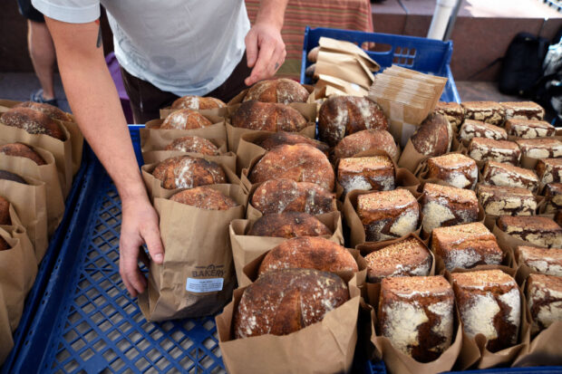 Artisan breads in Denver, Colorado USA